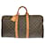 Louis Vuitton Keepall Monogram Canvas 55 Marrone