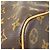 Borsa Keepall Louis Vuitton Monogram Canvas 45 Marrone - vista 7