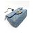 Chanel Mini Classic Flap Pearl Crush Borsa Denim Blu - vista 10