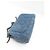 Chanel Mini Classic Flap Pearl Crush Borsa Denim Blu - vista 12