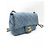 Chanel Mini Classic Flap Pearl Crush Borsa Denim Blu - vista 6