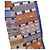 Hermès Twilly Schal aus Seide Beige Navy Blau Marineblau - Ansicht 6