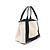 Borsa Tote Balenciaga Navy Cabas S Nero Crudo - vista 2
