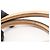 Salvatore Ferragamo Gancini 2-Way Handtasche Golden - Ansicht 7