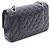 Timeless Borsa a tracolla Chanel Matelassé Double Flap Nero - vista 2