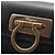 Borsa a mano 2-Way Gancini Salvatore Ferragamo Nero - vista 6