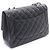 Timeless Borsa a tracolla Chanel 30 Large Matelassé Single Flap Nero - vista 2