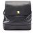 Chanel Triple Coco Mark Rucksack/Handtasche Schwarz