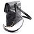 Chanel Triple Coco Mark Rucksack/Handtasche Schwarz - Ansicht 2