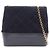 Borsa in pelle nera e scamosciata Salvatore Ferragamo Nero