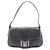 Borsa a tracolla in pelle nera Salvatore Ferragamo Nero