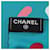 Chanel Coco Mark Chain Pattern Seidentuch Mehrfarben Grün  - Ansicht 2