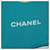 Chanel Coco Mark Chain Pattern Seidentuch Mehrfarben Grün  - Ansicht 7