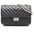 Borsa a Spalla Chanel 2.55 V-stitch Chevron Nero