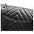 Borsa a Spalla Chanel 2.55 V-stitch Chevron Nero - vista 8