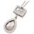 Collana con pendente Coco Mark Chanel Argento - vista 2