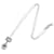 Collana con pendente Coco Mark Chanel Argento - vista 3