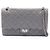 Borsa a Spalla Chanel 2.55 Matelassé Double Flap Marrone