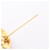 Spilla Chanel Coco Mark Circle D'oro  - vista 4