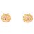 Orecchini a clip Chanel Coco Mark Motif Conchiglia D'oro