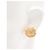 Orecchini a clip Chanel Coco Mark Motif Conchiglia D'oro - vista 4