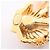 Orecchini a clip Chanel Coco Mark Motif Conchiglia D'oro - vista 6