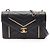 Mini borsa a tracolla Chanel V-Stitch Nero