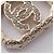 Collana quadrata con il logo Coco di Chanel D'oro - vista 6