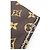 Sciarpa in seta marrone Louis Vuitton MP2592 - vista 3