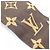 Sciarpa in seta marrone Louis Vuitton MP2592 - vista 6