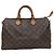 Borsa Louis Vuitton Speedy Monogram Canvas 40 Marrone