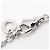 Bulgari Collana in oro bianco 18K Bvlgari con diamanti trasparenti Argento - vista 4