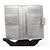 Fendi Peekaboo Selleria Bi-fold Long Wallet Silber - Ansicht 3