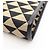 Mini borsa 2-Way in jacquard Triangolo Prada Nero Beige - vista 6