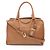 Borsa 2 Way in vitello City Prada Marrone