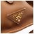 Borsa 2 Way in vitello City Prada Marrone - vista 8