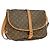 Louis Vuitton Saumur Monogram Canvas 35 Marrone - vista 2