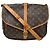 Louis Vuitton Saumur Monogram Canvas 35 Marrone
