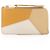 Kartenetui/Kleingeldbeutel Loewe Puzzle Braun Weiß Beige