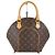 Borsa Louis Vuitton Ellipse MM Marrone