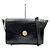 Borsa a tracolla in pelle nera Christian Dior Nero