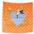 Hermès Hermes Carré 70 Teatime Seidentuch Orange