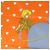 Hermès Hermes Carré 70 Teatime Seidentuch Orange - Ansicht 3