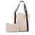 Borsa Tote Bvlgari Bulgari Logomania Marrone Beige