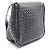 Borsa a Spalla Bottega Veneta Intrecciato Small Cobble Nero - vista 2