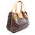 Borsa Louis Vuitton Greet Marrone Monogramma - vista 2