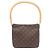 Bolsa de Ombro Louis Vuitton Looping MM Marrom Monograma