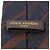 Louis Vuitton Monogram Stripe Silk Tie Brown Navy blue - view 4