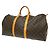 Borsa Keepall Louis Vuitton Monogram Canvas 55 Marrone - vista 2