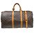 Borsa Louis Vuitton Keepall Bandouliere Monogram Canvas 50 Marrone